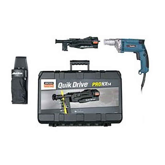 Simpson Quik Drive PROHX14G2M25K Metal Roofing/Siding System, Makita