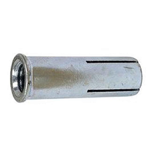 3/8" x 11/2" StrongTie Lipped DropIn Anchor, Zinc Plated, Pkg 50